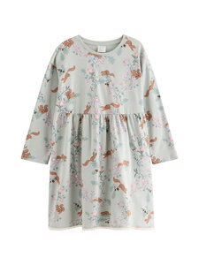 Lindex - Pitkähihainen jerseymekko - 7986 TURQUOISE | Stockmann
