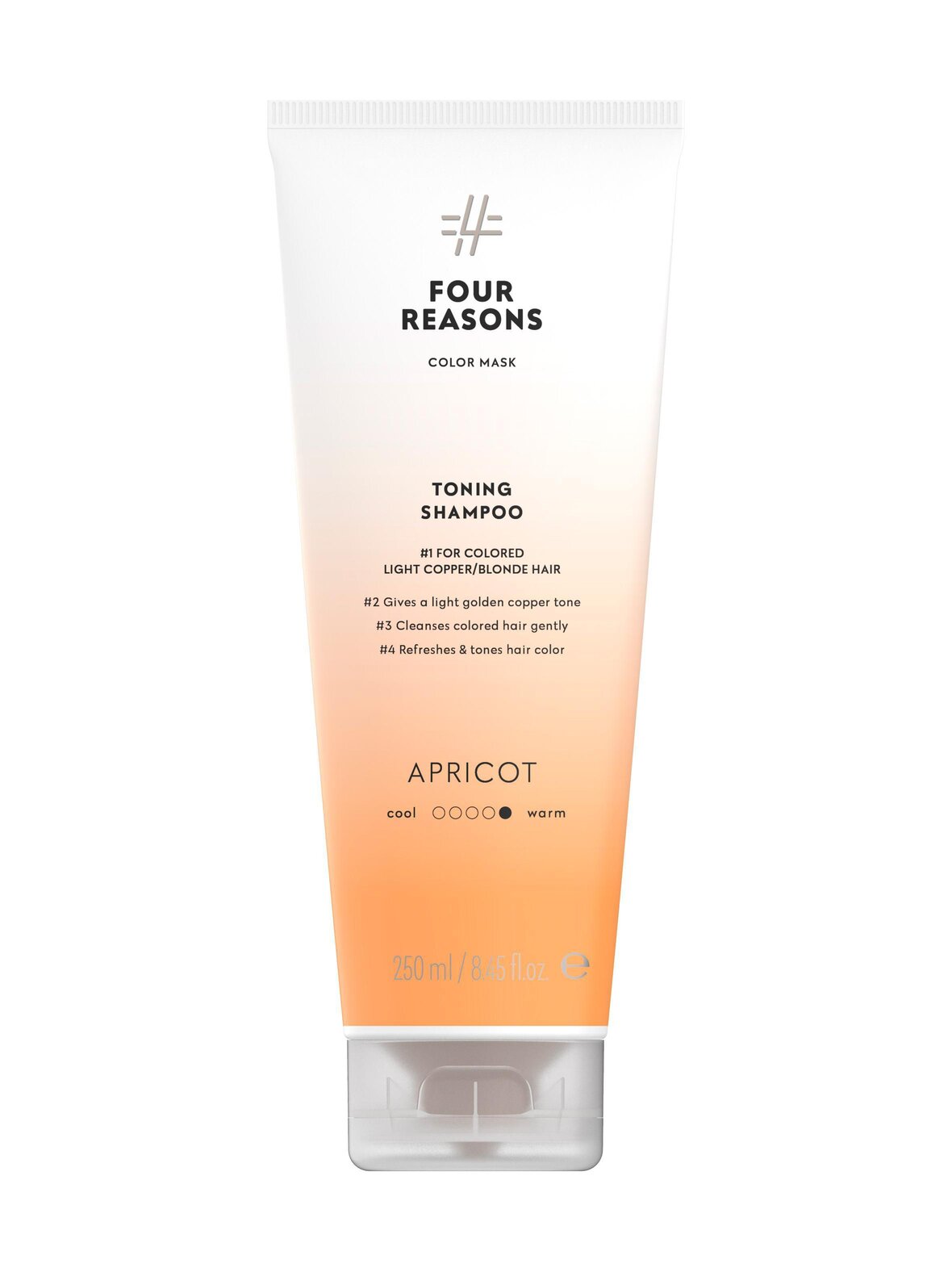 Toning shampoo apricot -sävyttävä shampoo 250 ml