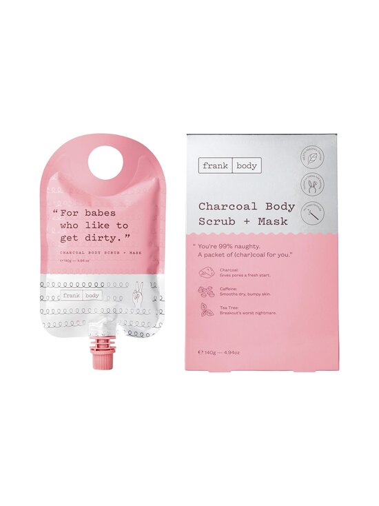 Charcoal Body Scrub -vartalokuorinta 140 g