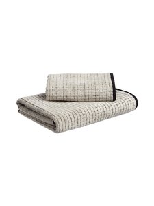 Möve - Eden-pyyhe - BEIGE/MUSTA | Stockmann