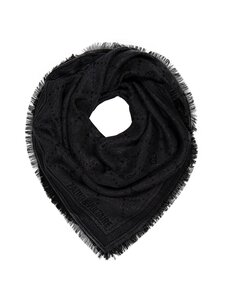 Zadig&Voltaire - Glenn Monogram Metallise -huivi - SILVER | Stockmann