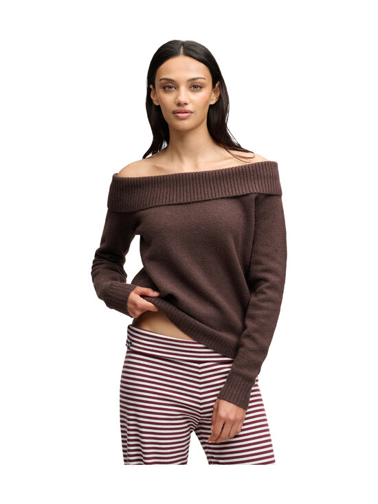 Superdry - Bardot-neulepusero - 8TP CHESTNUT BROWN | Stockmann - photo 1