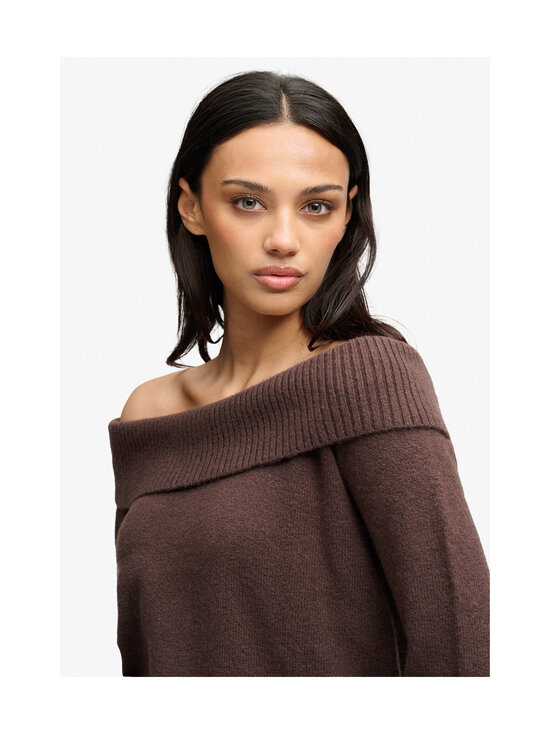 Superdry - Bardot-neulepusero - 8TP CHESTNUT BROWN | Stockmann - photo 4
