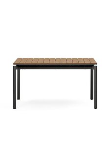 Kave Home - Canyelles- jatkettava ruokapöytä - MUSTA,RUSKEA | Stockmann