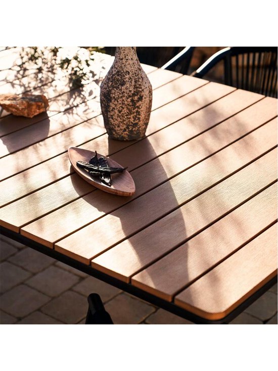 Kave Home - Canyelles- jatkettava ruokapöytä - MUSTA,RUSKEA | Stockmann - photo 7