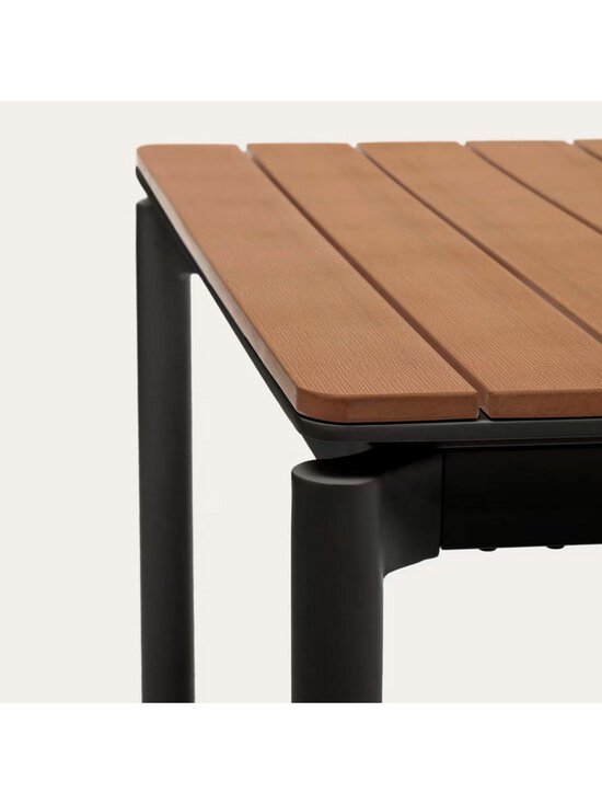 Kave Home - Canyelles- jatkettava ruokapöytä - MUSTA,RUSKEA | Stockmann - photo 3