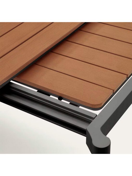 Kave Home - Canyelles- jatkettava ruokapöytä - MUSTA,RUSKEA | Stockmann - photo 5