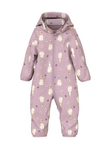 Name It - Kombinesoon Softshell NbfAlfa - KEEPSAKE LILAC AOP:FLORAL AIR BALLON | Stockmann