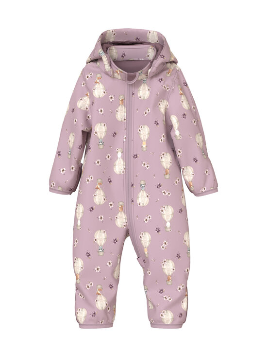 Name It - Kombinesoon Softshell NbfAlfa - KEEPSAKE LILAC AOP:FLORAL AIR BALLON | Stockmann - photo 1