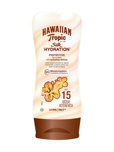 Hawaiian Tropic - Silky Hydration Sun Emulsion SPF 15 -aurinkosuojavoide 180 ml Hawaiian Tropic - Silky Hydration Sun Emulsion SPF 15 -aurinkosuojavoide 180 ml | Stockmann