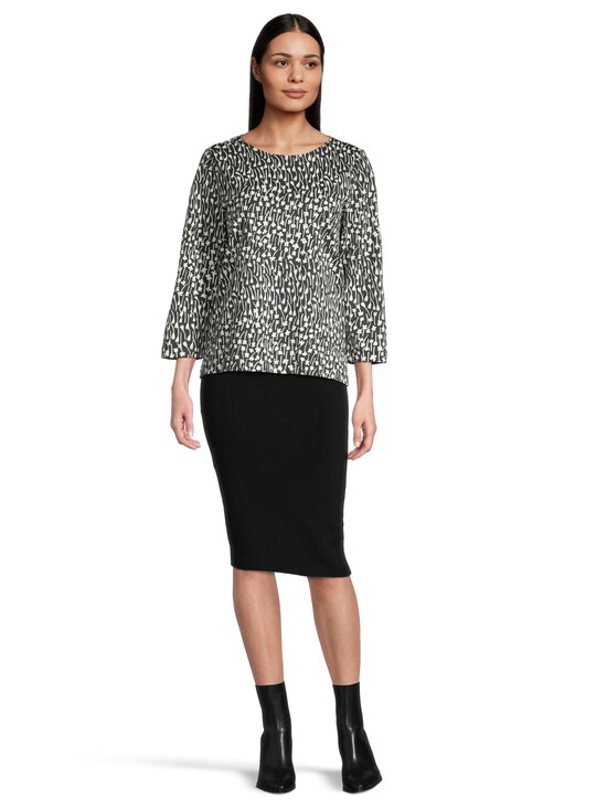 Marimekko - Petrat Tuulahdus trikotāžas krekls - 910 WHITE, BLACK - photo 2 Marimekko - Petrat Tuulahdus trikotāžas krekls - 910 WHITE, BLACK | Stockmann - photo 2