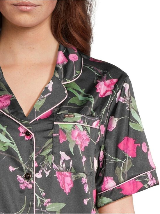 Ted Baker - Penny-satiinipyjama 2-osainen - BLACK | Stockmann - photo 6