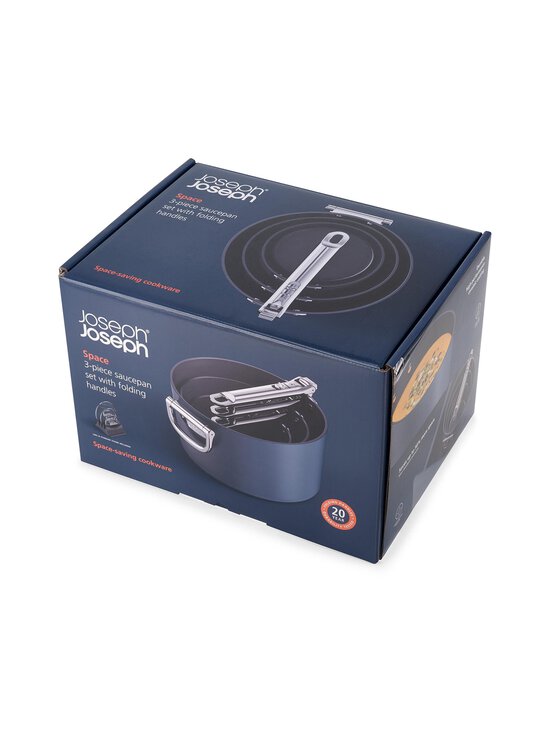 Joseph Joseph - Space™ Non-Stick - kattilasarja 3-osainen - GREY - photo 3 Joseph Joseph - Space™ Non-Stick - kattilasarja 3-osainen - GREY | Stockmann - photo 3