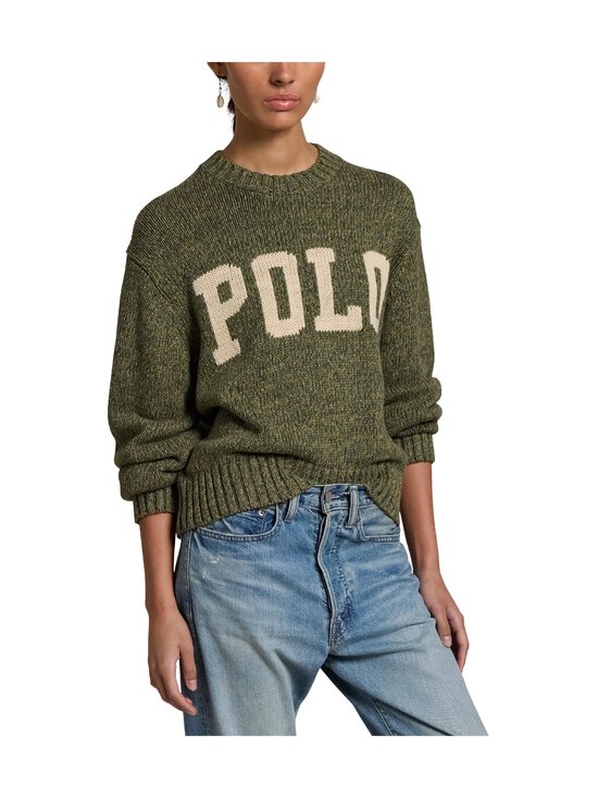 Polo Ralph Lauren - Polo Intarsia -puuvillaneule - FIELD SAGE MARL - photo 2 Polo Ralph Lauren - Polo Intarsia -puuvillaneule - FIELD SAGE MARL | Stockmann - photo 2