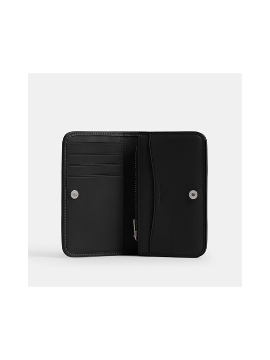 Coach - Essential Slim In Crystal Signature Jacquard -korttikotelo - LH/BLACK | Stockmann - photo 3