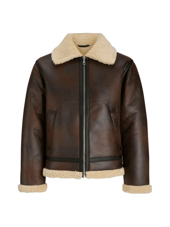 Jack & Jones - JorNorrebro Aviator -takki - CHOCOLATE BROWN | Stockmann - photo 1