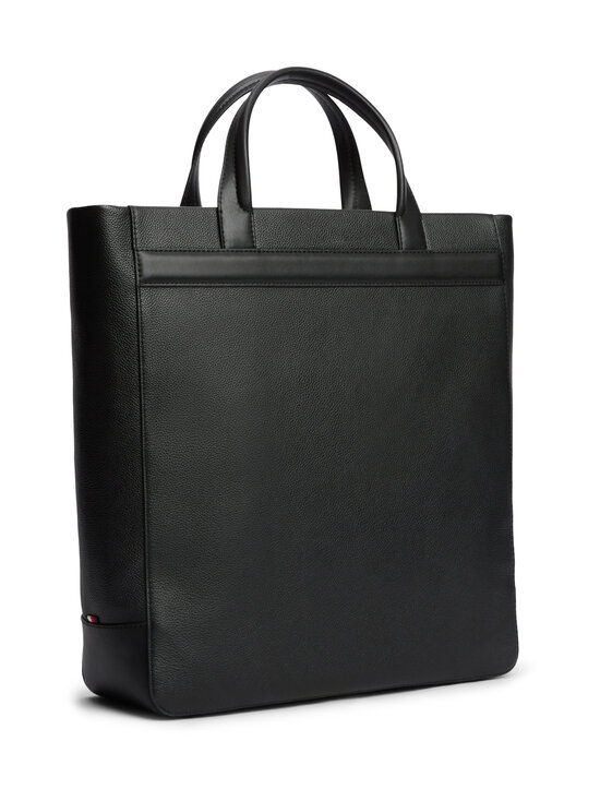 Tommy Hilfiger - Business Leather Tote -laukku - BDS BLACK | Stockmann - photo 2