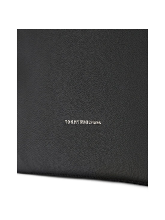 Tommy Hilfiger - Business Leather Tote -laukku - BDS BLACK | Stockmann - photo 4