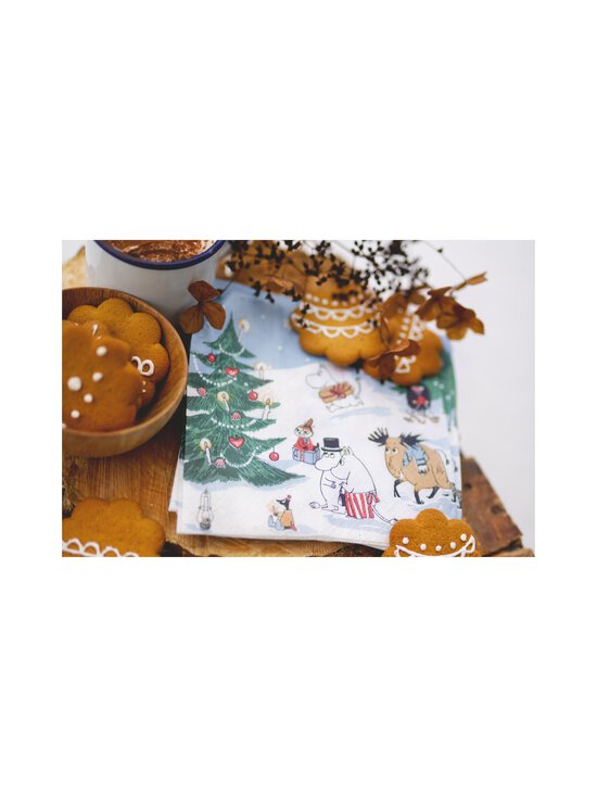 Havi - Moomin Joulun Ihmemaa salvetes 33 cm, 20 gab. - WHITE | Stockmann - photo 2