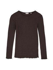 Skall Studio - Edie-trikoopaita - DARK BROWN | Stockmann