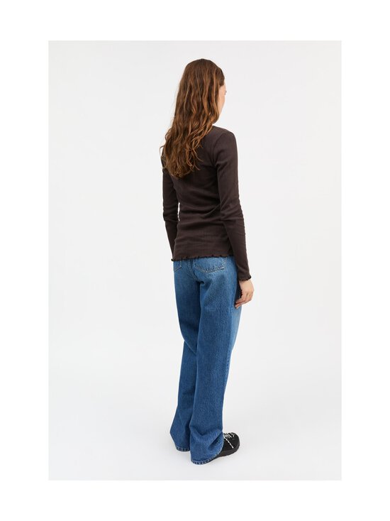 Skall Studio - Edie-trikoopaita - DARK BROWN - photo 3 Skall Studio - Edie-trikoopaita - DARK BROWN | Stockmann - photo 3