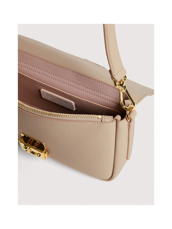 Coccinelle - Käekott C-Me Lock Grained Leather - N64 SANDSHELL | Stockmann - photo 3