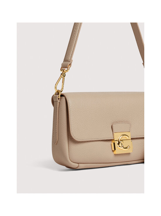 Coccinelle - Käekott C-Me Lock Grained Leather - N64 SANDSHELL | Stockmann - photo 4