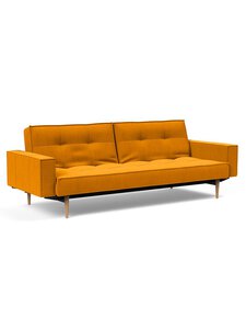 Innovation Living - Splitback Styletto -vuodesohva käsinojilla - KELTAINEN | Stockmann