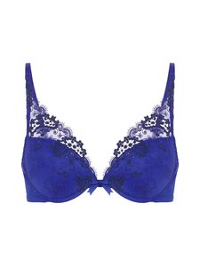 Simone Perele - Wish Plunging Push-up -rintaliivit - 530 ELECTRIC BLUE | Stockmann