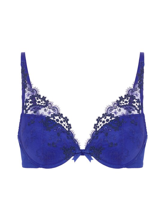 Simone Perele - Wish Plunging Push-up -rintaliivit - 530 ELECTRIC BLUE | Stockmann - photo 1