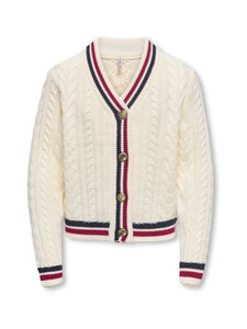 KIDS ONLY - KogJanny School -neuletakki - TOFU DETAIL:RUMBA RED/NIGHT SKY EDGES | Stockmann