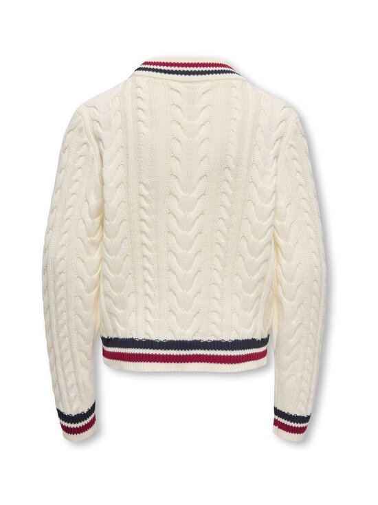 KIDS ONLY - KogJanny School -neuletakki - TOFU DETAIL:RUMBA RED/NIGHT SKY EDGES | Stockmann - photo 2