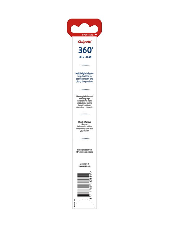 Colgate - 360° Deep Clean Soft -hammasharja | Stockmann - photo 2