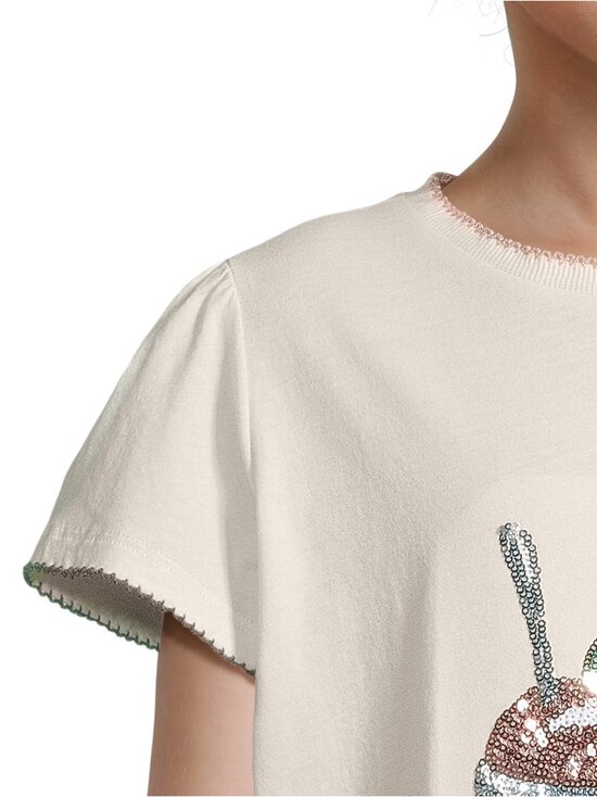 Konges Sløjd - Famo Puff t-paita - S00008 BUTTERCREAM | Stockmann - photo 4