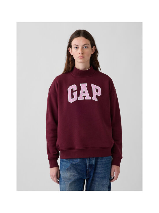 GAP - Logo Oversized Mockneck tunika - BURGUNDY 185 | Stockmann - photo 2