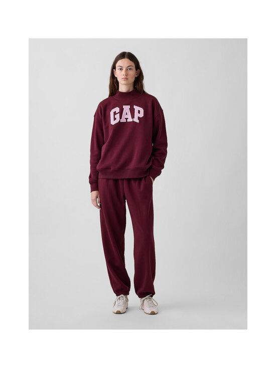GAP - Logo Oversized Mockneck tunika - BURGUNDY 185 | Stockmann - photo 4