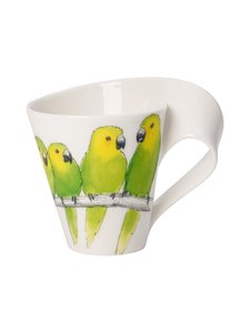 Villeroy & Boch - New Wave Caffè Conure krūze 0,35 l - VALKOINEN/VIHREÄ | Stockmann