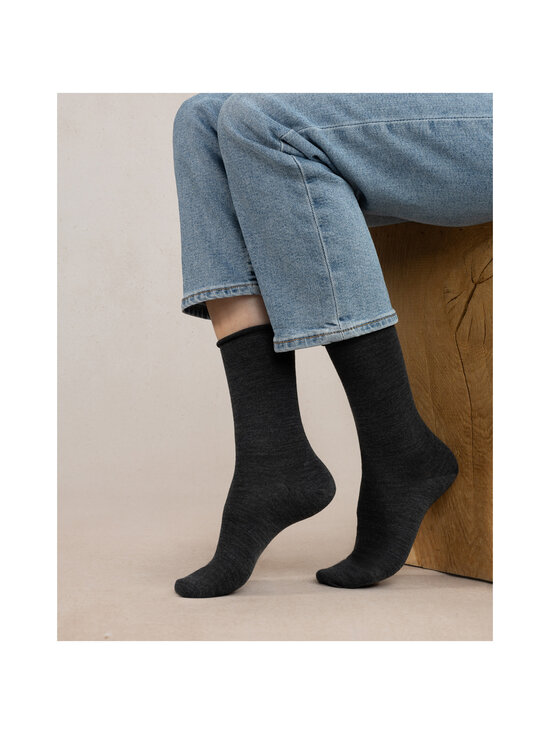 Bleuforêt - Merino Wool Cotton -sukat - T8H / ANTHRACITE | Stockmann - photo 3
