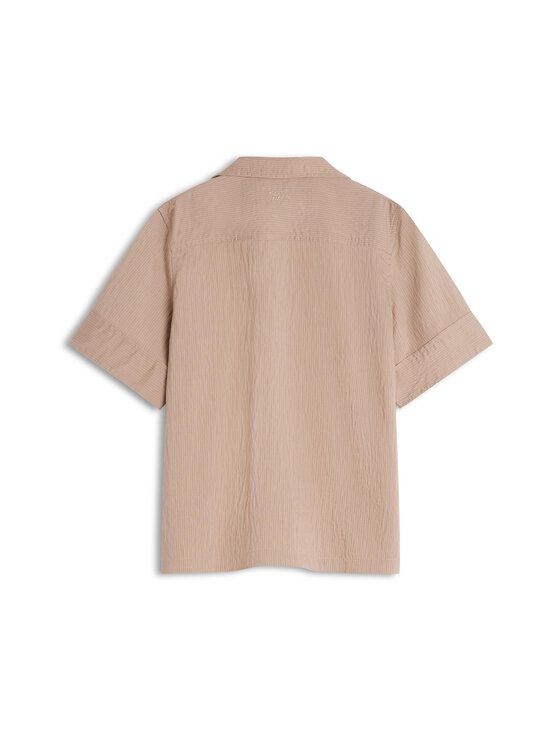 Maison Kitsuné - Striped Resort -paitapusero - 0490 TAUPE GRAY | Stockmann - photo 2