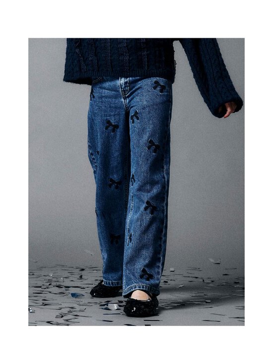 Name It - NkfRose Wide -farkut - DARK BLUE DENIM DETAIL:EMBROIDERY - photo 4 Name It - NkfRose Wide -farkut - DARK BLUE DENIM DETAIL:EMBROIDERY | Stockmann - photo 4