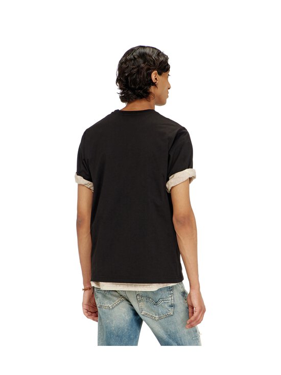 Diesel - Adjust Front Logo t-paita - 9XX BLACK | Stockmann - photo 3