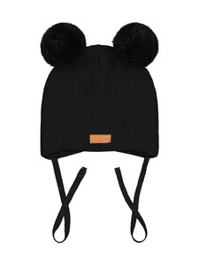 Metsola - CUTIE Merino Wool Beanie - 70 BLACK | Stockmann
