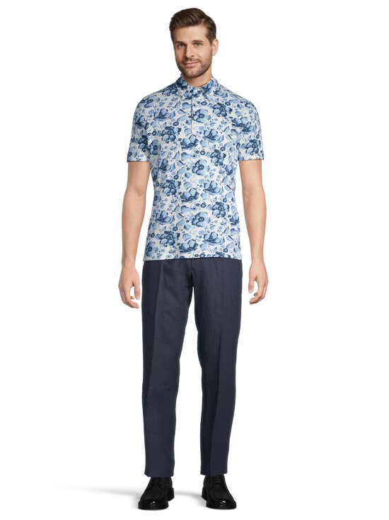 Stenströms - Polo Cotton Stretch -pikeepaita - 151 BLUE PATTERN - photo 2 Stenströms - Polo Cotton Stretch -pikeepaita - 151 BLUE PATTERN | Stockmann - photo 2