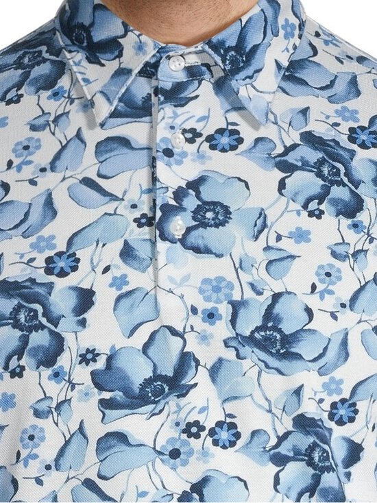 Stenströms - Polo Cotton Stretch -pikeepaita - 151 BLUE PATTERN - photo 4 Stenströms - Polo Cotton Stretch -pikeepaita - 151 BLUE PATTERN | Stockmann - photo 4