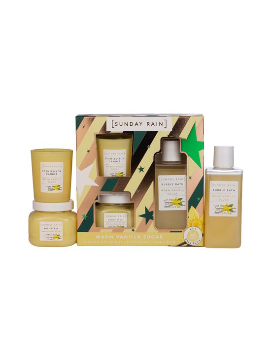 Sunday Rain - Warm Vanilla Sugar Bath Trio -lahjapakkaus - NOCOL | Stockmann - photo 2