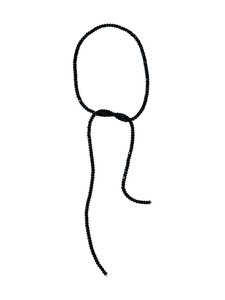 PEARL OCTOPUSS.Y - Skinny Serpent -kaulakoru - BLACK | Stockmann