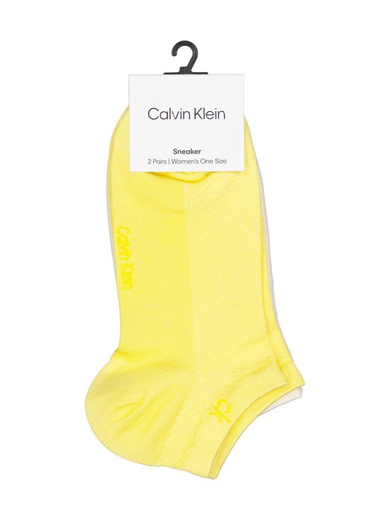 Calvin Klein - CK Women Sneaker Mesh Squares zeķes - 002 YELLOW/ OFF WHITE - photo 3 Calvin Klein - CK Women Sneaker Mesh Squares zeķes - 002 YELLOW/ OFF WHITE | Stockmann - photo 3