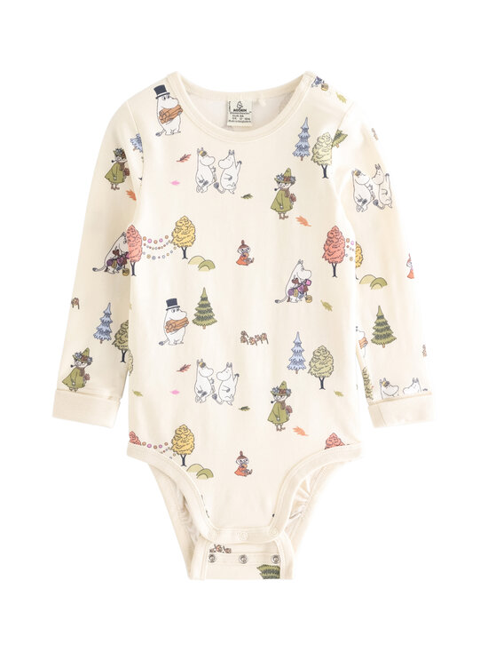 Lindex - Pikkade varrukatega bodi Moomin - 6809 WHITE | Stockmann - photo 1