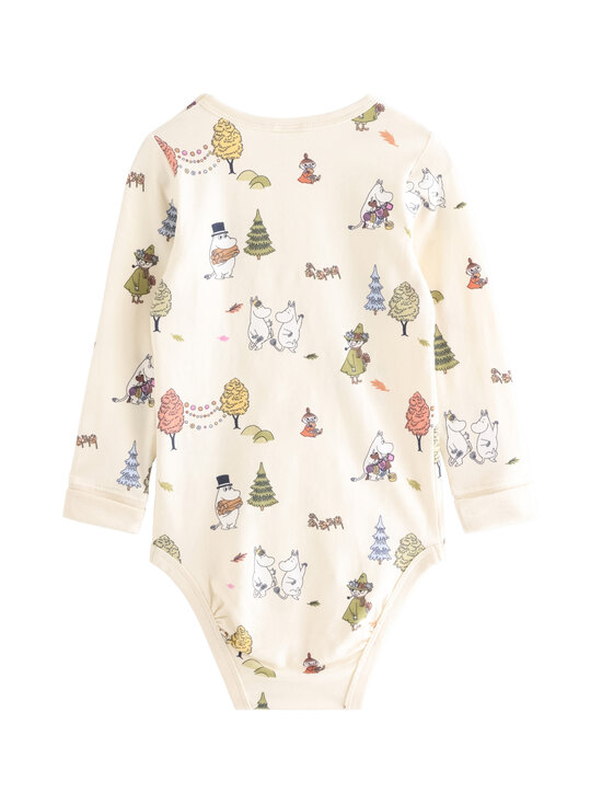 Lindex - Pikkade varrukatega bodi Moomin - 6809 WHITE | Stockmann - photo 2