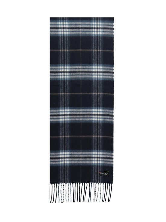 Fraas - Small Check -huivi - 591 NAVY | Stockmann - photo 2